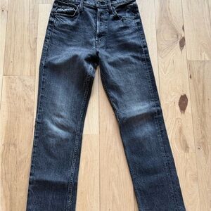 Mother Superior Tomcat Black Denim Jeans